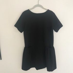 Black Mini Dress with Pockets